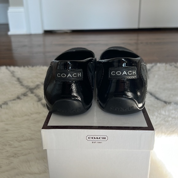 Coach black flats, size 7, gently used - Picture 5 of 7